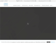 Tablet Screenshot of clinicastoma.com
